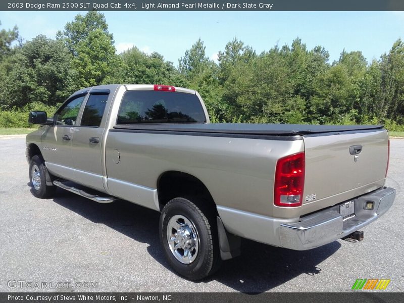 Light Almond Pearl Metallic / Dark Slate Gray 2003 Dodge Ram 2500 SLT Quad Cab 4x4