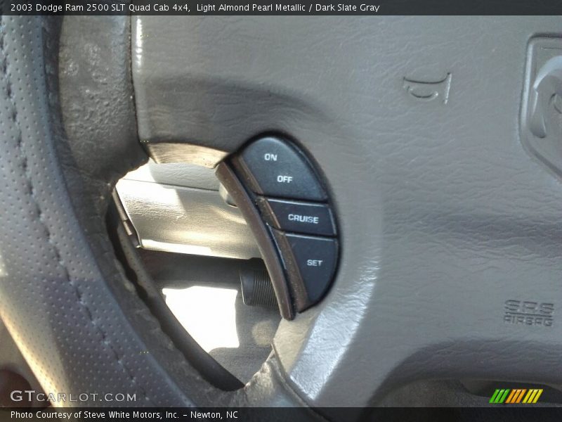 Light Almond Pearl Metallic / Dark Slate Gray 2003 Dodge Ram 2500 SLT Quad Cab 4x4