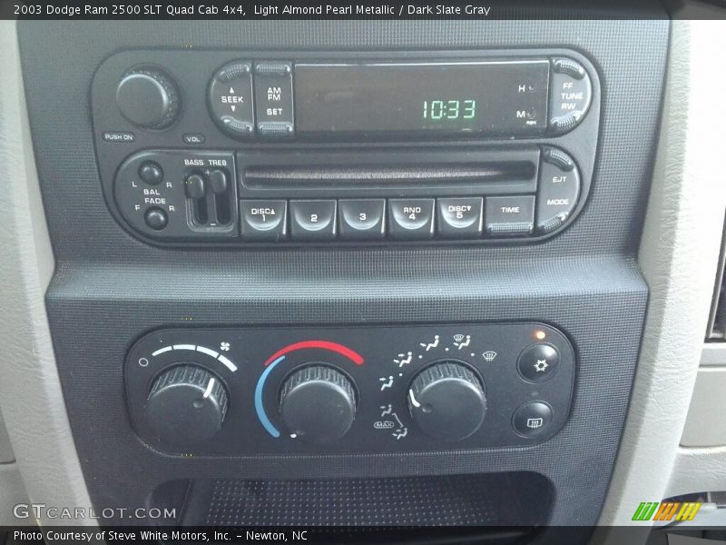 Light Almond Pearl Metallic / Dark Slate Gray 2003 Dodge Ram 2500 SLT Quad Cab 4x4