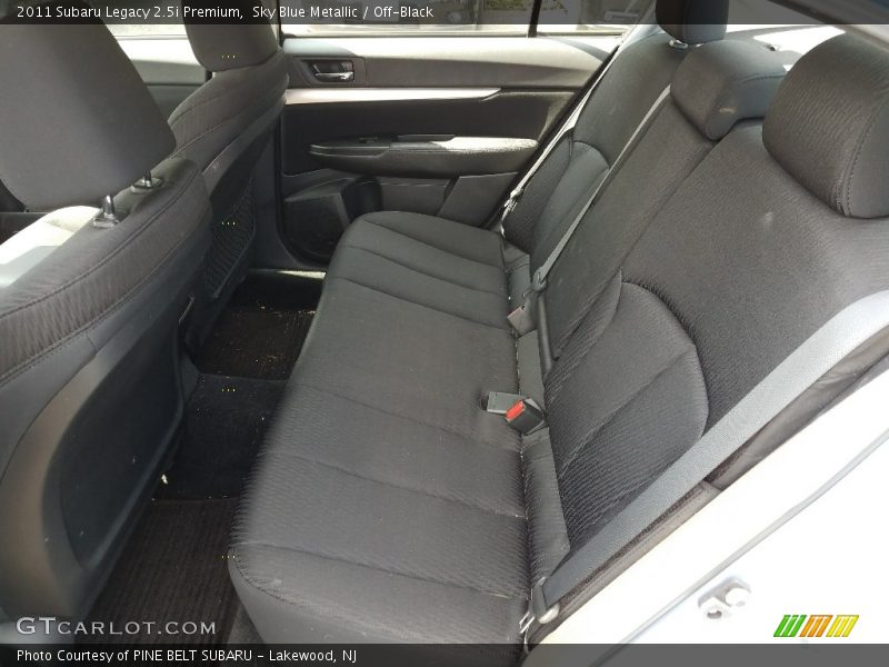 Sky Blue Metallic / Off-Black 2011 Subaru Legacy 2.5i Premium