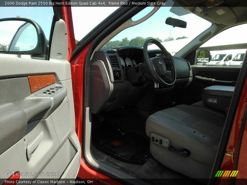 Flame Red / Medium Slate Gray 2006 Dodge Ram 2500 Big Horn Edition Quad Cab 4x4
