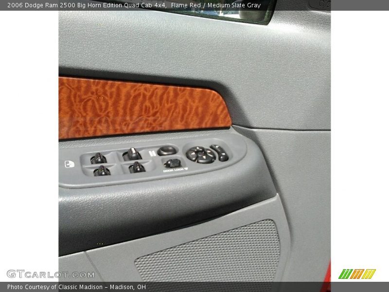 Flame Red / Medium Slate Gray 2006 Dodge Ram 2500 Big Horn Edition Quad Cab 4x4