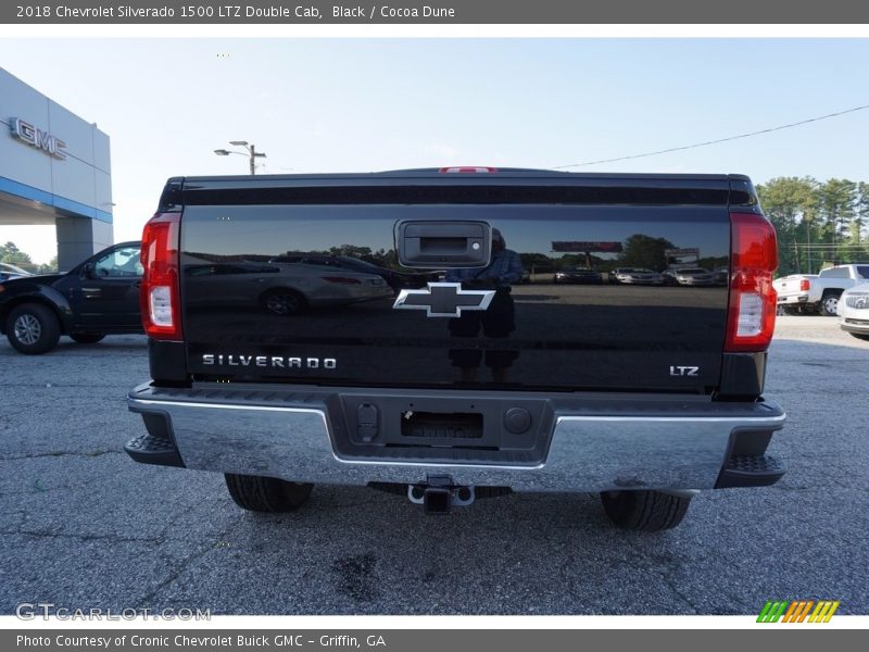 Black / Cocoa Dune 2018 Chevrolet Silverado 1500 LTZ Double Cab
