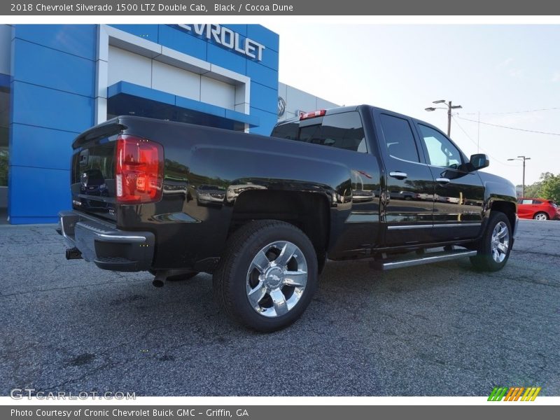 Black / Cocoa Dune 2018 Chevrolet Silverado 1500 LTZ Double Cab