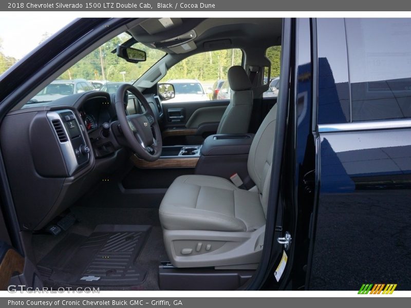 Black / Cocoa Dune 2018 Chevrolet Silverado 1500 LTZ Double Cab