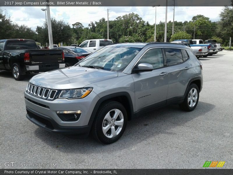 Billet Silver Metallic / Black 2017 Jeep Compass Latitude