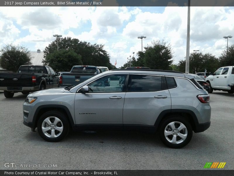 Billet Silver Metallic / Black 2017 Jeep Compass Latitude