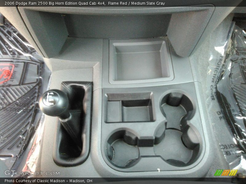 Flame Red / Medium Slate Gray 2006 Dodge Ram 2500 Big Horn Edition Quad Cab 4x4