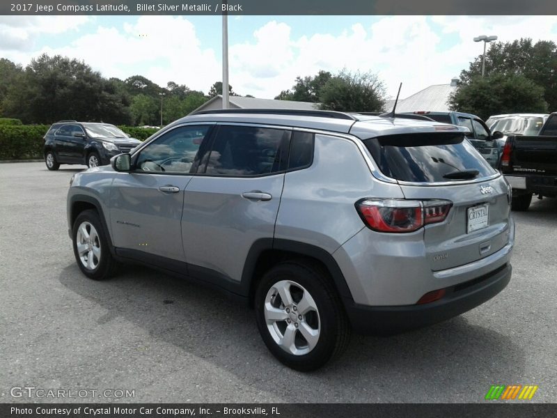 Billet Silver Metallic / Black 2017 Jeep Compass Latitude
