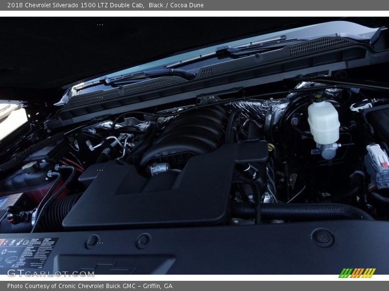 Black / Cocoa Dune 2018 Chevrolet Silverado 1500 LTZ Double Cab