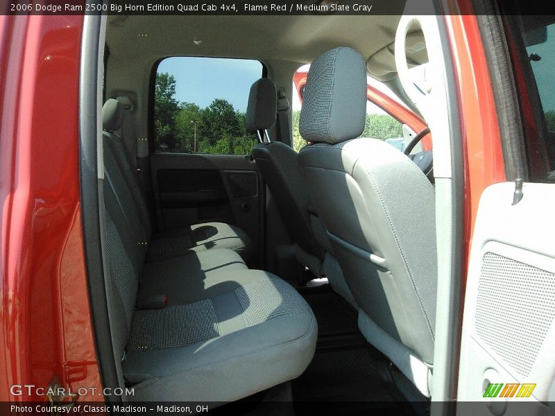 Flame Red / Medium Slate Gray 2006 Dodge Ram 2500 Big Horn Edition Quad Cab 4x4