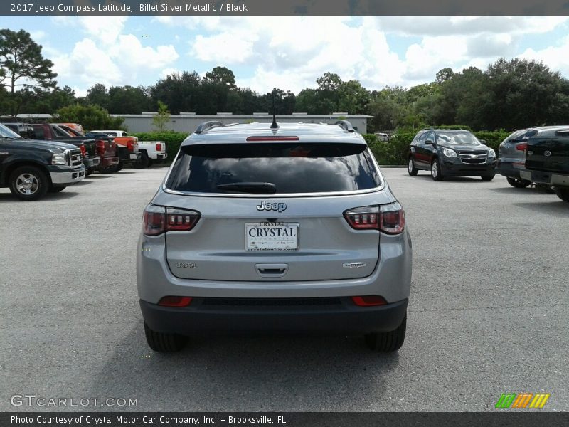 Billet Silver Metallic / Black 2017 Jeep Compass Latitude