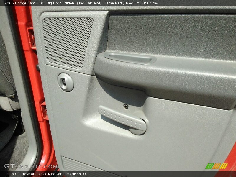 Flame Red / Medium Slate Gray 2006 Dodge Ram 2500 Big Horn Edition Quad Cab 4x4
