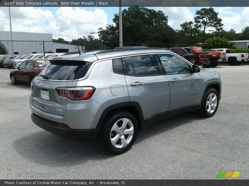 Billet Silver Metallic / Black 2017 Jeep Compass Latitude