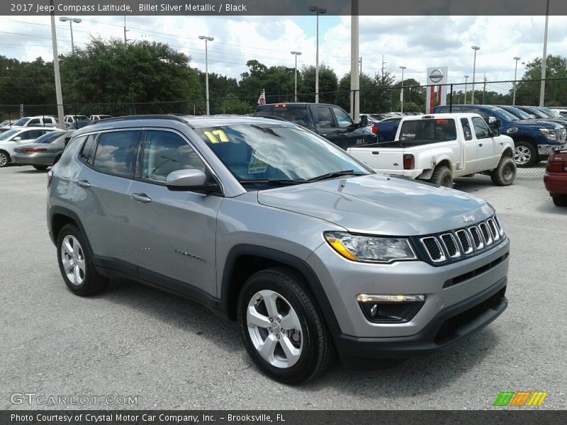 Billet Silver Metallic / Black 2017 Jeep Compass Latitude