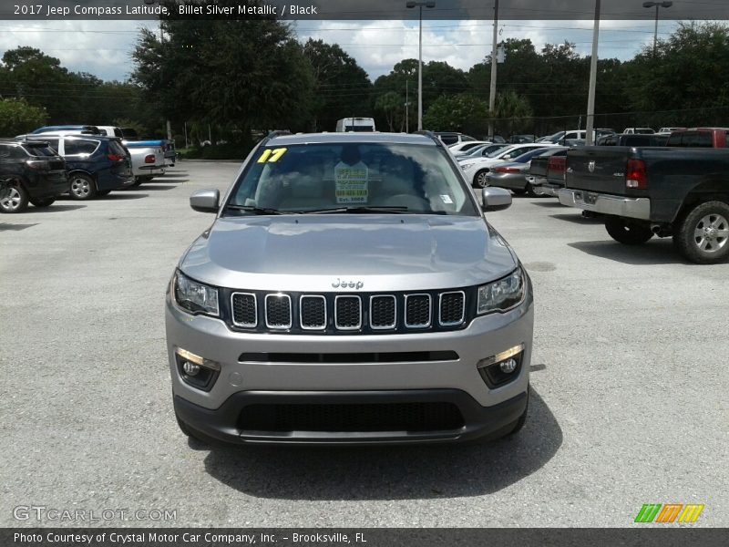 Billet Silver Metallic / Black 2017 Jeep Compass Latitude
