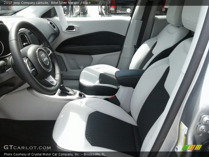 Billet Silver Metallic / Black 2017 Jeep Compass Latitude