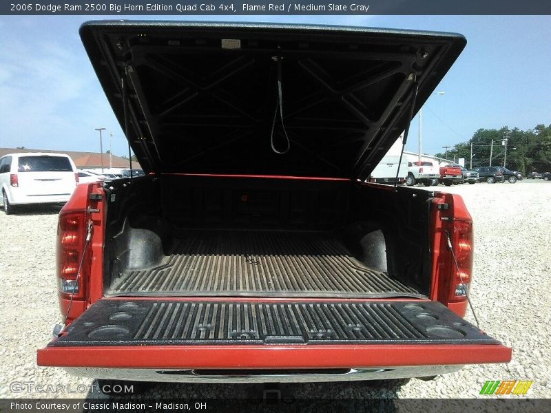 Flame Red / Medium Slate Gray 2006 Dodge Ram 2500 Big Horn Edition Quad Cab 4x4