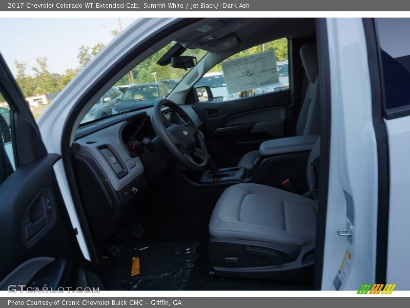 Summit White / Jet Black/­Dark Ash 2017 Chevrolet Colorado WT Extended Cab