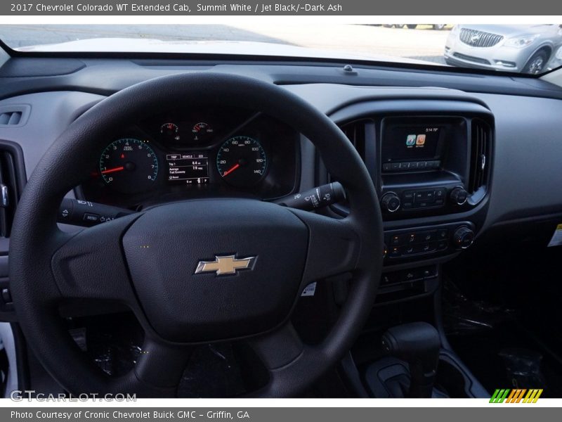 Summit White / Jet Black/­Dark Ash 2017 Chevrolet Colorado WT Extended Cab