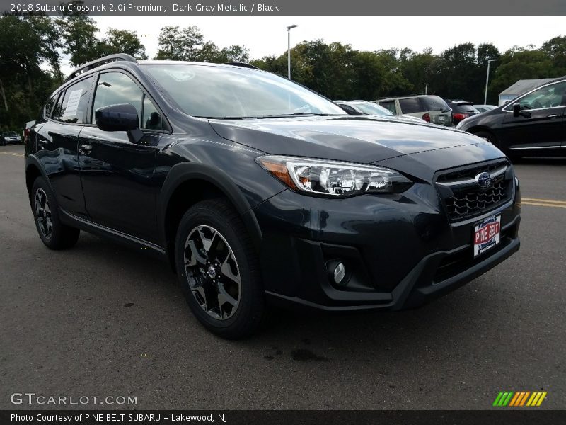 Dark Gray Metallic / Black 2018 Subaru Crosstrek 2.0i Premium