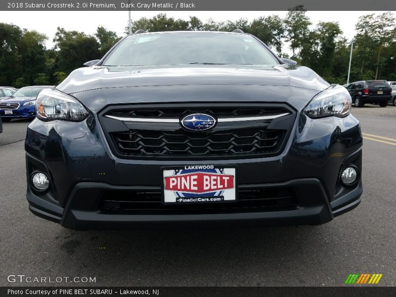 Dark Gray Metallic / Black 2018 Subaru Crosstrek 2.0i Premium