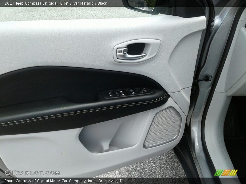 Billet Silver Metallic / Black 2017 Jeep Compass Latitude