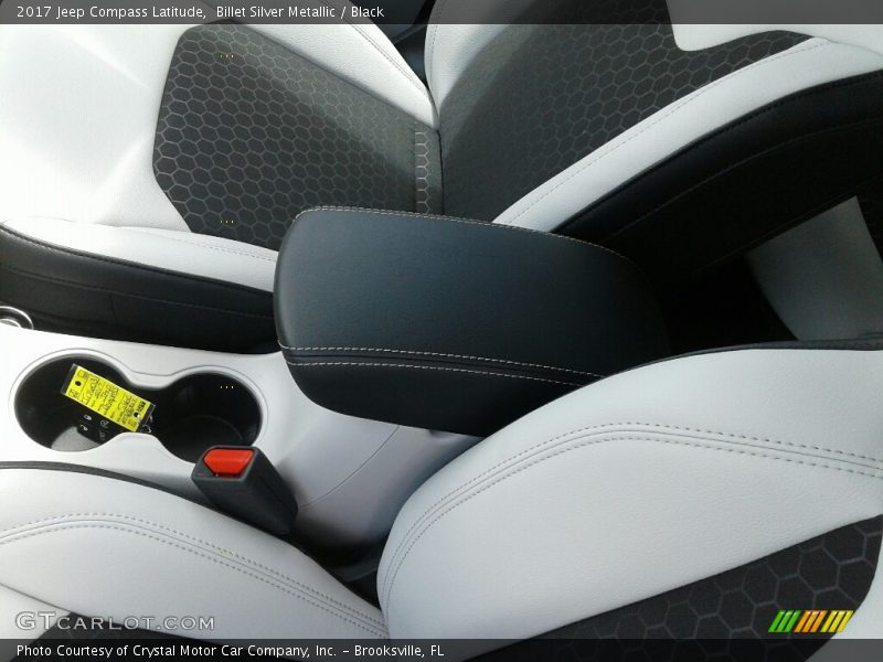 Billet Silver Metallic / Black 2017 Jeep Compass Latitude
