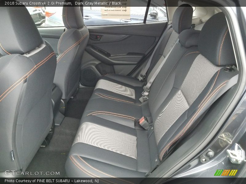 Rear Seat of 2018 Crosstrek 2.0i Premium
