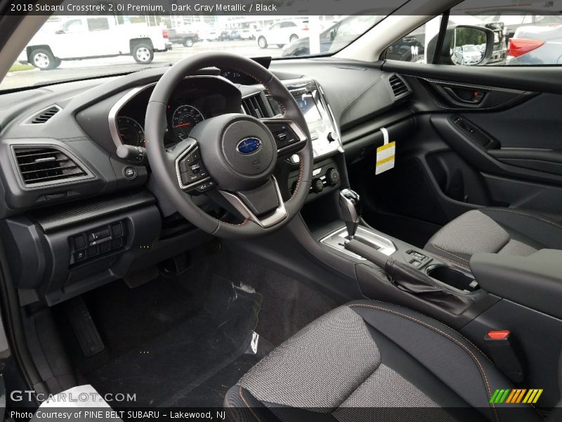  2018 Crosstrek 2.0i Premium Black Interior