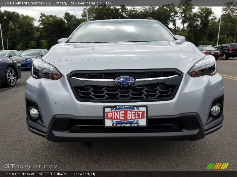 Ice Silver Metallic / Black 2018 Subaru Crosstrek 2.0i Limited