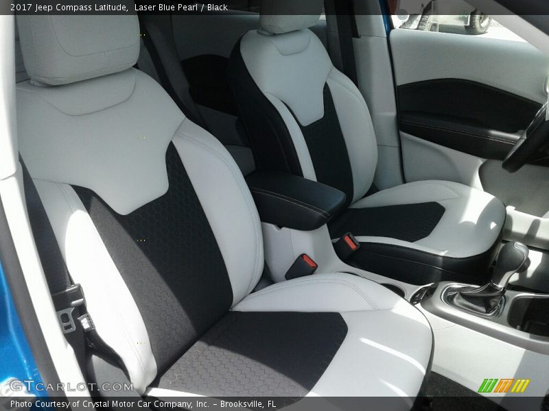Laser Blue Pearl / Black 2017 Jeep Compass Latitude