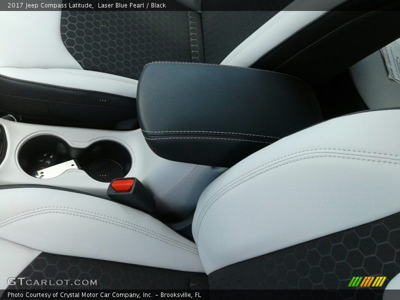 Laser Blue Pearl / Black 2017 Jeep Compass Latitude