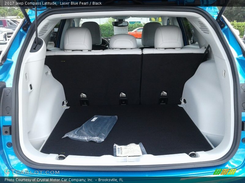 Laser Blue Pearl / Black 2017 Jeep Compass Latitude