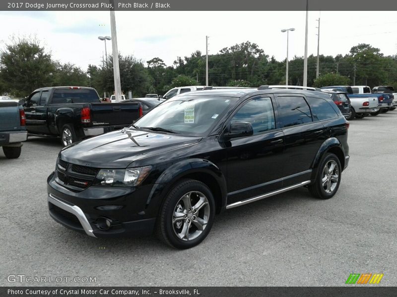 Pitch Black / Black 2017 Dodge Journey Crossroad Plus
