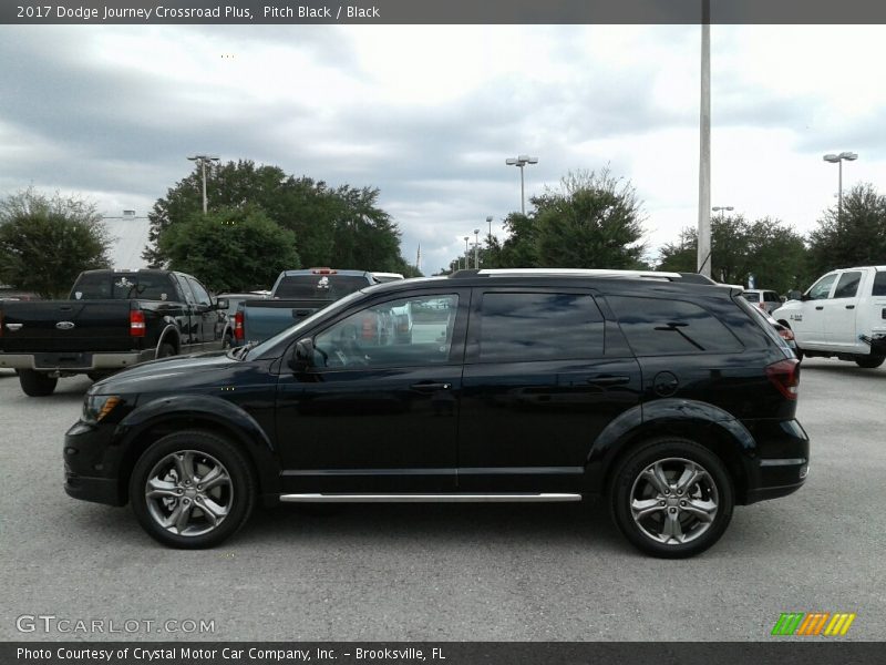 Pitch Black / Black 2017 Dodge Journey Crossroad Plus