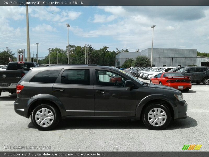 Granite Pearl-Coat / Black 2017 Dodge Journey SE