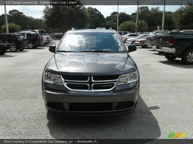 Granite Pearl-Coat / Black 2017 Dodge Journey SE