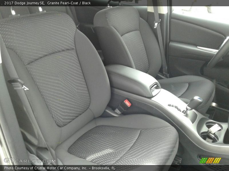 Granite Pearl-Coat / Black 2017 Dodge Journey SE