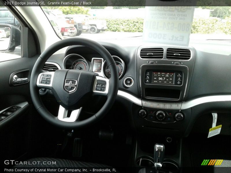 Granite Pearl-Coat / Black 2017 Dodge Journey SE