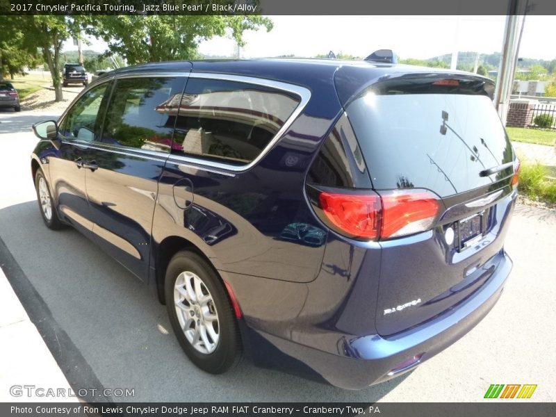 Jazz Blue Pearl / Black/Alloy 2017 Chrysler Pacifica Touring