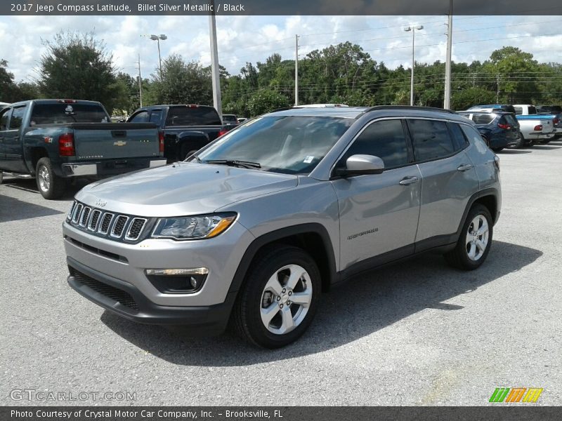 Billet Silver Metallic / Black 2017 Jeep Compass Latitude