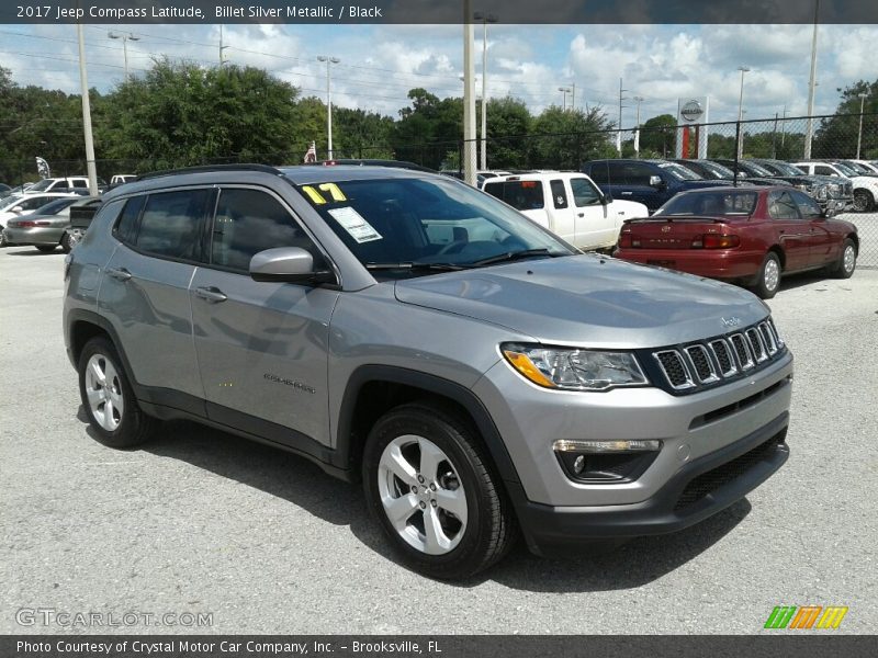 Billet Silver Metallic / Black 2017 Jeep Compass Latitude