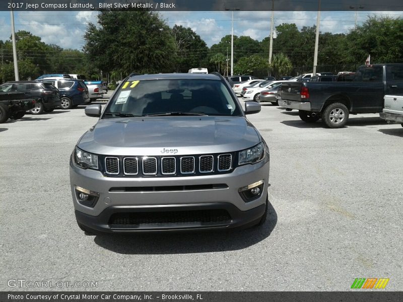 Billet Silver Metallic / Black 2017 Jeep Compass Latitude