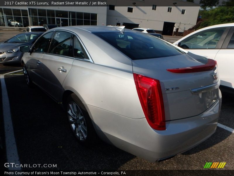 Radiant Silver Metallic / Jet Black 2017 Cadillac XTS Luxury