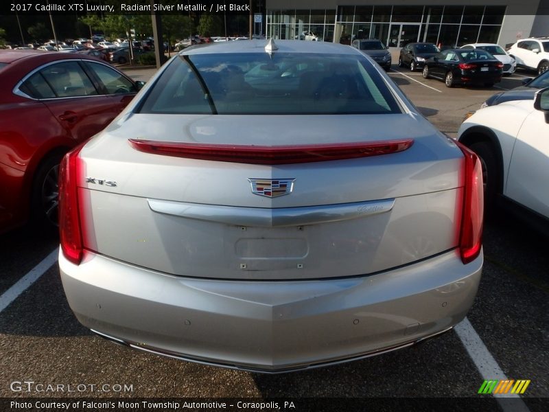 Radiant Silver Metallic / Jet Black 2017 Cadillac XTS Luxury