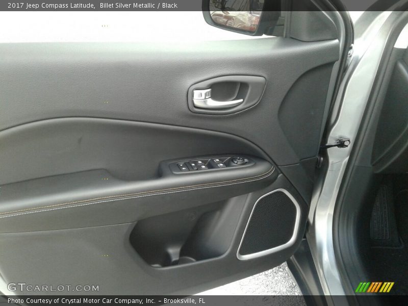 Billet Silver Metallic / Black 2017 Jeep Compass Latitude