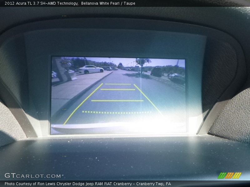 Bellanova White Pearl / Taupe 2012 Acura TL 3.7 SH-AWD Technology
