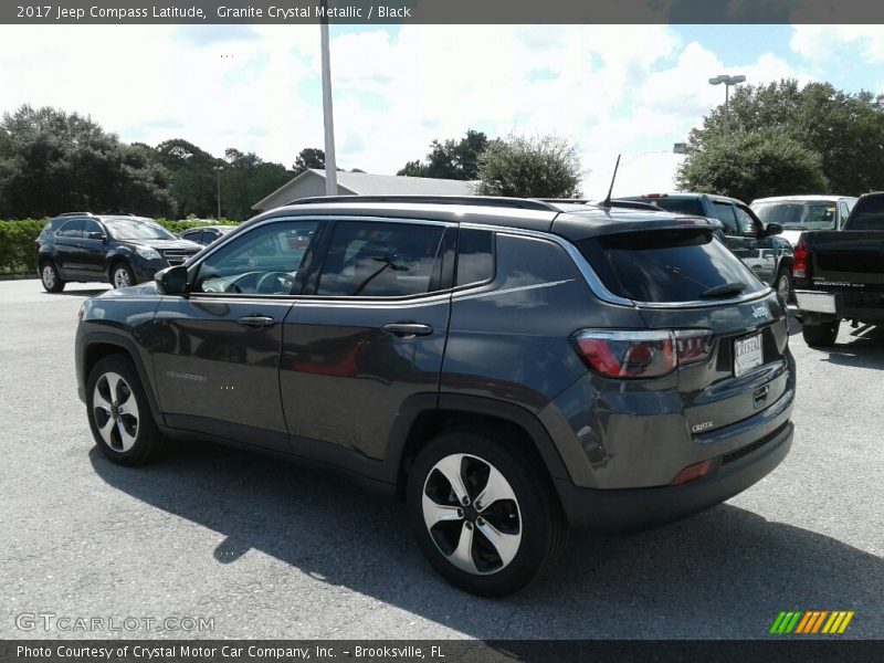 Granite Crystal Metallic / Black 2017 Jeep Compass Latitude