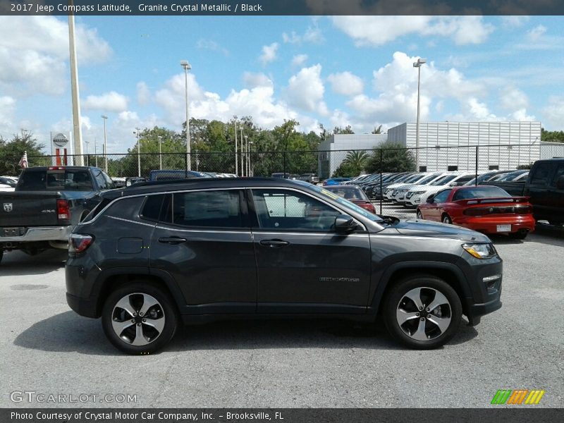 Granite Crystal Metallic / Black 2017 Jeep Compass Latitude